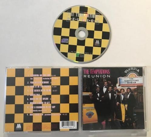 CD LES TEMPTATIONS - REUNION - SOUL MOTOWN DISCO, CD & DVD, CD | R&B & Soul, Comme neuf, Soul, Nu Soul ou Neo Soul, 1980 à 2000