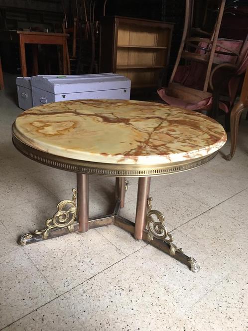 Antieke Marmeren salontafel., Antiek en Kunst, Antiek | Meubels | Tafels, Ophalen