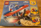 Lego Creator 3 in 1 Stuntvliegtuig, Ophalen of Verzenden, Zo goed als nieuw, Complete set, Lego