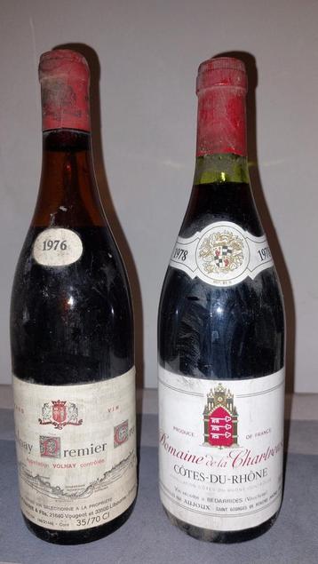 Twee mooie flessen uit Bourgognekelder beschikbaar voor biedingen