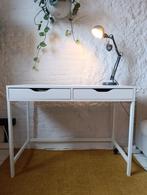 IKEA ALEX bureau wit (100x48 cm), Ophalen, Zo goed als nieuw, Bureau
