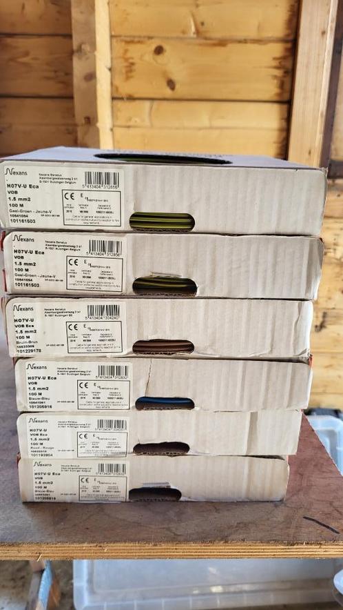 Elektriciteitsdraden, Doe-het-zelf en Bouw, Bouwverlichting, Zo goed als nieuw, Overige typen, Ophalen