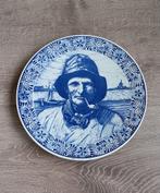 Assiette Chemkefa Volendam Holland bleue Delft 29 cm, Antiquités & Art, Antiquités | Céramique & Poterie, Enlèvement ou Envoi