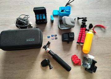 GoPro Hero 9 black + vele accessoires. Nieuwstaat 