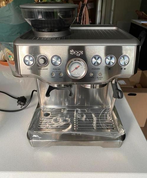 Sage Barista Express garantie & factuur, Elektronische apparatuur, Koffiezetapparaten, Zo goed als nieuw, Ophalen of Verzenden