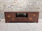 Design televisiemeubel in vintage staat, Huis en Inrichting, Kasten |Televisiemeubels, Ophalen, Gebruikt, 100 tot 150 cm, Vintage