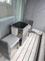 Bistro set : tafeltje met twee stoelen, Tuin en Terras, Ophalen, Gebruikt, Kunststof