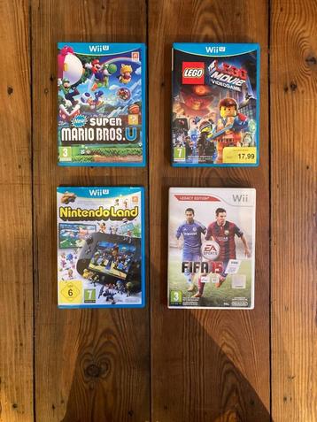 verschillende games voor WiiU beschikbaar voor biedingen