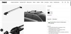 Dakdragers thule mercedes c klasse w204, Auto diversen, Dakdragers, Ophalen, Zo goed als nieuw
