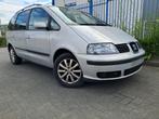 SEAT ALHAMBRA/2.0cc BENZINE/7 PLAATSEN/GEKEURD/12MA GARANTIE, Boîte manuelle, Argent ou Gris, 5 portes, Euro 4