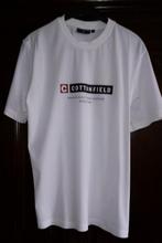 Witte T-shirt met print van Cottonfield, M, Kleding | Heren, Ophalen of Verzenden, Zo goed als nieuw