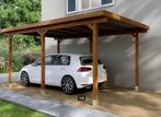 carport L. 5 x B. 3 m HOUT, Ophalen, Gebruikt, Carport