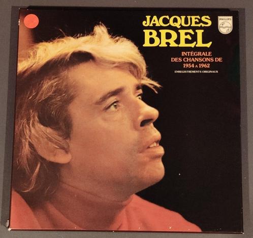 Coffret 5x LP Jacques Brel – Intégrale Chansons1954 à 1962, CD & DVD, Vinyles | Compilations, Utilisé, Autres genres, 12 pouces