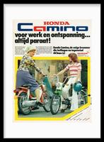 Poster Honda Camino, Fietsen en Brommers, Ophalen of Verzenden, Zo goed als nieuw, Overige typen, Honda camino