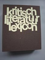 Kritisch literatuur lexicon, Livres, Encyclopédies, Série complète, Diverse auteurs, Comme neuf, Enlèvement
