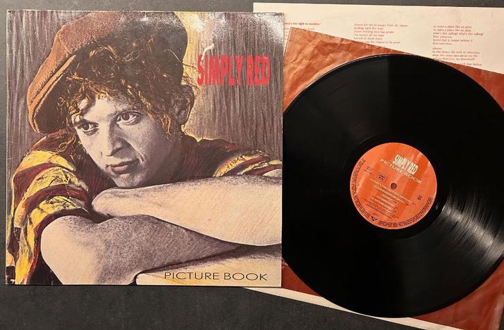 SIMPLY RED - Picture book ( LP ), Cd's en Dvd's, Vinyl | Pop, 1980 tot 2000, 12 inch, Verzenden