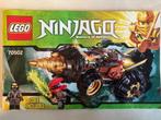 LEGO Ninjago 70502 La foreuse de Cole, Ophalen, Zo goed als nieuw, Complete set, Lego