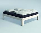 Twee persoons bed Auping Auronde 180x200 wit + spiralen, Huis en Inrichting, Slaapkamer | Bedden, Verstelbaar, Wit, Tweepersoons