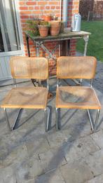 Set van 2 te restaureren vintage stoelen. Marcel Breuer., Enlèvement