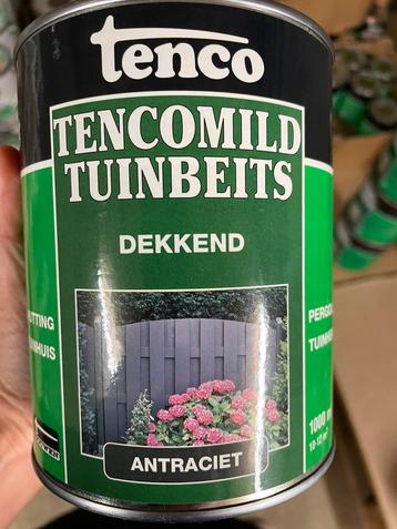 Tenco antracietgrijze dekkende beits 1liter