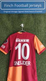 MATCHWORN SIGNED GALATASARAY HOME 2013 - 2014 SNEIJDER 10, Verzamelen, Ophalen of Verzenden, Zo goed als nieuw, Shirt