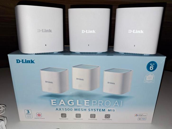 D-Link EAGLE PRO AI AX1500, Computers en Software, WiFi-versterkers, Zo goed als nieuw, Ophalen