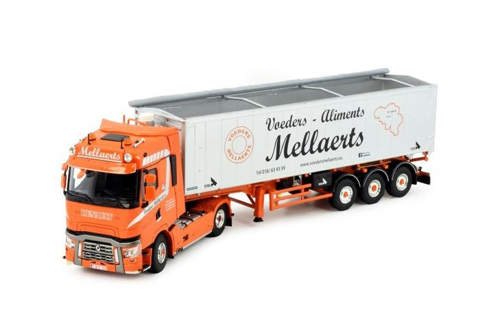 Renault T High 4x2 [Mellaerts] - Tekno (1/50), Hobby en Vrije tijd, Modelauto's | 1:50, Nieuw, Bus of Vrachtwagen, Tekno, Ophalen of Verzenden