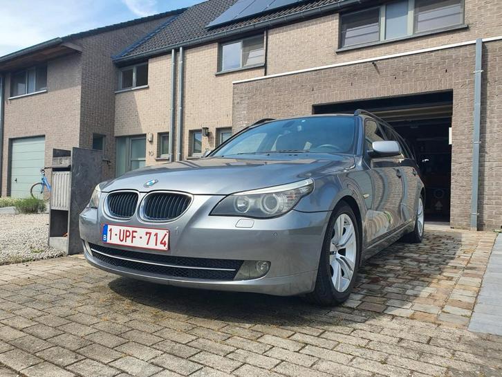 Bmw e61 edition serie LCi 5serie 520D touring 2009 euro 5, Auto's, BMW, Particulier, 5 Reeks, ABS, Adaptieve lichten, Adaptive Cruise Control
