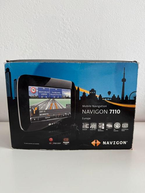 Gps auto/moto navigon 7110 met accessoires, Auto diversen, Autonavigatie, Gebruikt, Ophalen of Verzenden