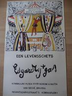 1974 Edgard TYTGAT litho zeefdruk affiche KMMSK Levensschets, Antiek en Kunst, Ophalen