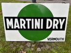 Geëmailleerde plaat geëmailleerd email Martini Dry zeldzaam, Verzamelen, Ophalen of Verzenden