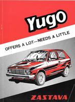 YUGO 1982, dealerbrochure, Boeken, Auto's | Folders en Tijdschriften, Ophalen of Verzenden, Gelezen, Overige merken