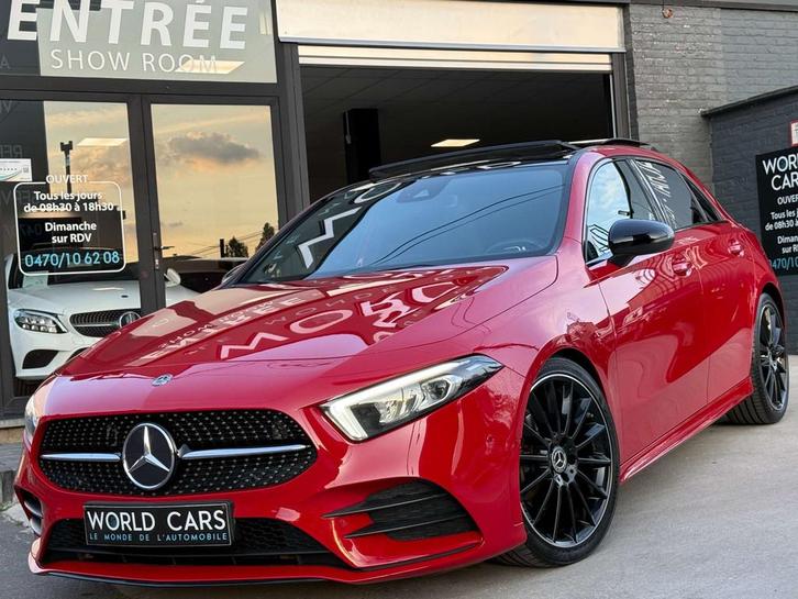 Mercedes-Benz A-Klasse 180 AMG PACK / TOIT PANO / NAVI / CAM, Auto's, Mercedes-Benz, Bedrijf, Te koop, A-Klasse, ABS, Achteruitrijcamera