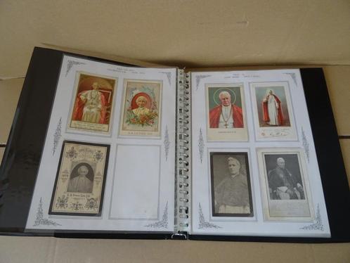 Collectie bidprentjes pausen prentjes van pausen 74 stuks, Verzamelen, Religie, Gebruikt, Christendom | Katholiek, Kaart of Prent