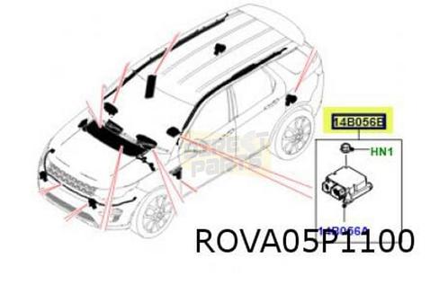 Land Rover Discovery Sport (12/14-9/19) diagnose module airb, Auto-onderdelen, Dashboard en Schakelaars, Land Rover, Nieuw, Ophalen of Verzenden