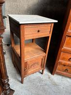 Antiek Nachtkastje met marmerblad zeer mooi., Enlèvement, Comme neuf