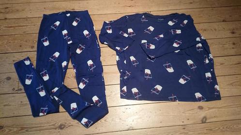 Pijama d'allaitement (taille M) Petit bâteau-Tajine Banane, Kleding | Dames, Pyjama's, Zo goed als nieuw, Maat 38/40 (M), Ophalen