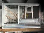 Aluminum vogelkooi voilare, Dieren en Toebehoren, Ophalen, Zo goed als nieuw, Aluminium, Volière