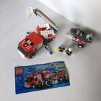 Lego City - Brandweerwagen - 7239, Ensemble complet, Lego, Utilisé, Enlèvement ou Envoi