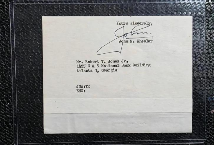 Bobby Jones+1958+Golfer+Golf+Freedom of St Andrews, Sport en Fitness, Golf, Zo goed als nieuw, Overige typen, Overige merken, Ophalen of Verzenden