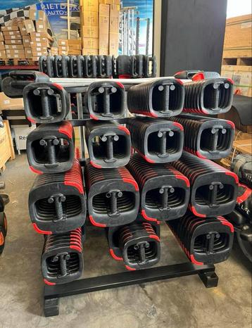 15 x Les Mills Smartbar Set 2.0 Bodypump Inclusief Rek beschikbaar voor biedingen