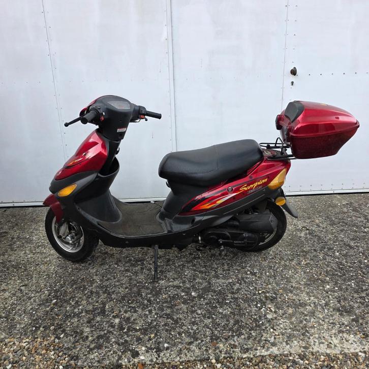 Scooter HS QT-7 (50cc) - starten met afstand bediening, Fietsen en Brommers, Scooters | Kymco, Gebruikt, Overige modellen, Klasse B (45 km/u)