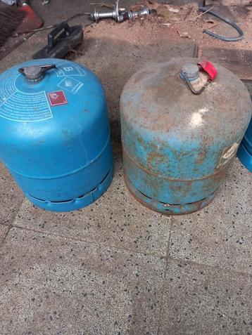 Lege campinggas fles te koop, Ophalen, Gebruikt