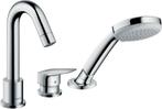 hansgrohe logis,  Set 3 Trous, Ophalen of Verzenden, Nieuw, Inox, Bad