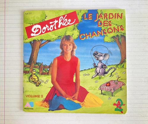 Livre disque 45 tours Dorothée Le jardin des chansons volume, Cd's en Dvd's, Vinyl | Kinderen en Jeugd, Gebruikt, Muziek, Ophalen of Verzenden