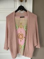 Zacht roos Cardigan vest M reistpapsteek los model, Ophalen of Verzenden