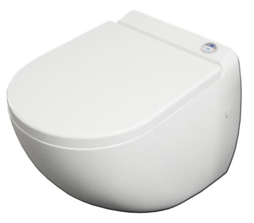 hangtoilet met vermaler (broyeur) nieuw toestel, Doe-het-zelf en Bouw, Sanitair, Nieuw, Toilet, Inox, Ophalen