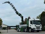 Scania G500 NGS 8X2 !EURO6!21DKM! 2022! PALFINGER 65TM/JIB/L, Automaat, Scania, Wit, Bedrijf