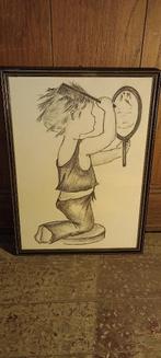 Dessin enfant, 27x37, n409, Enlèvement