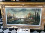 schilderij landschap Beauprez, Huis en Inrichting, Woonaccessoires | Schilderijen, Tekeningen en Foto's, Ophalen, Zo goed als nieuw